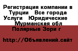 Регистрация компании в Турции - Все города Услуги » Юридические   . Мурманская обл.,Полярные Зори г.